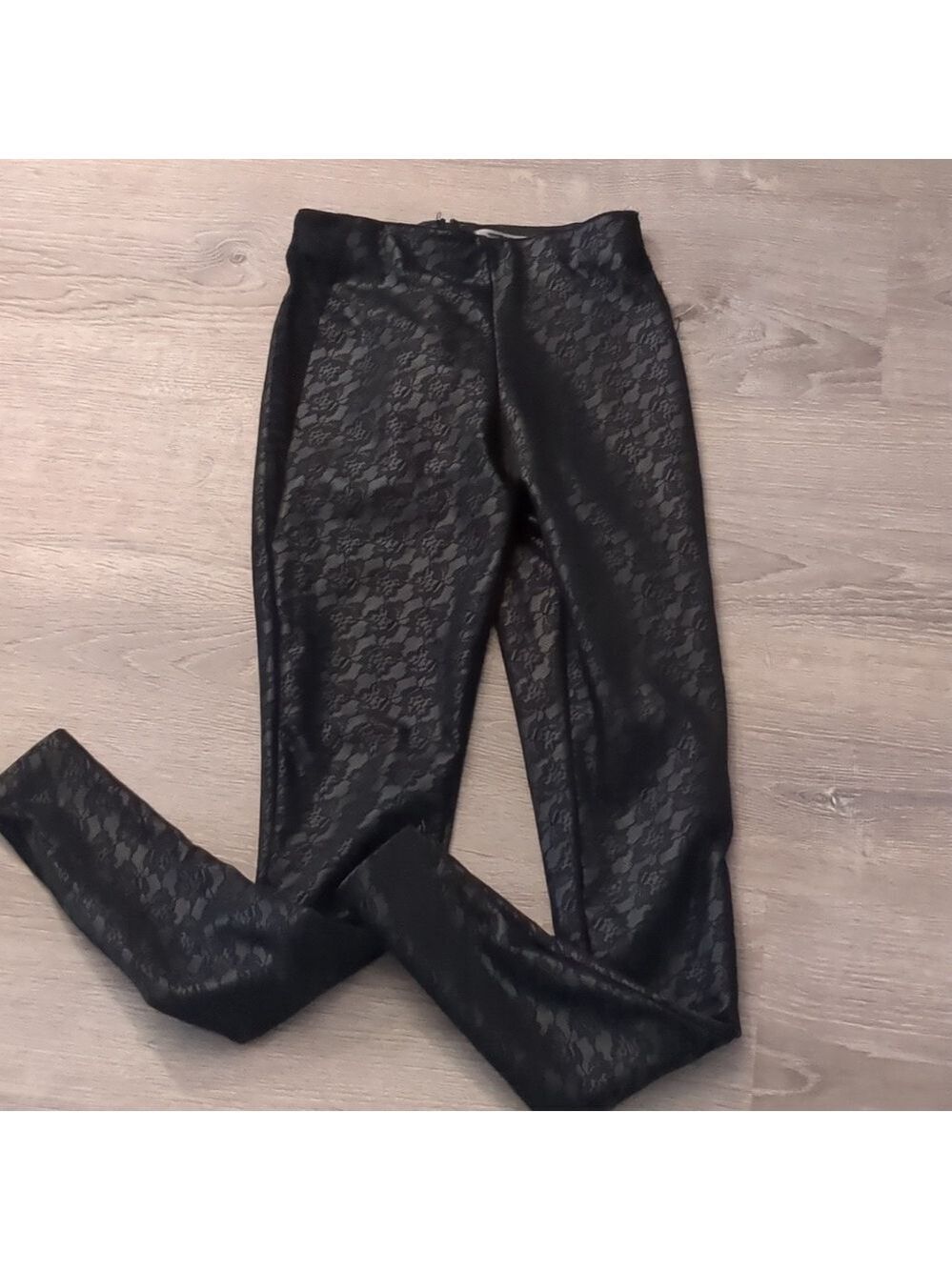 Manière de voir faux leather pants size 8